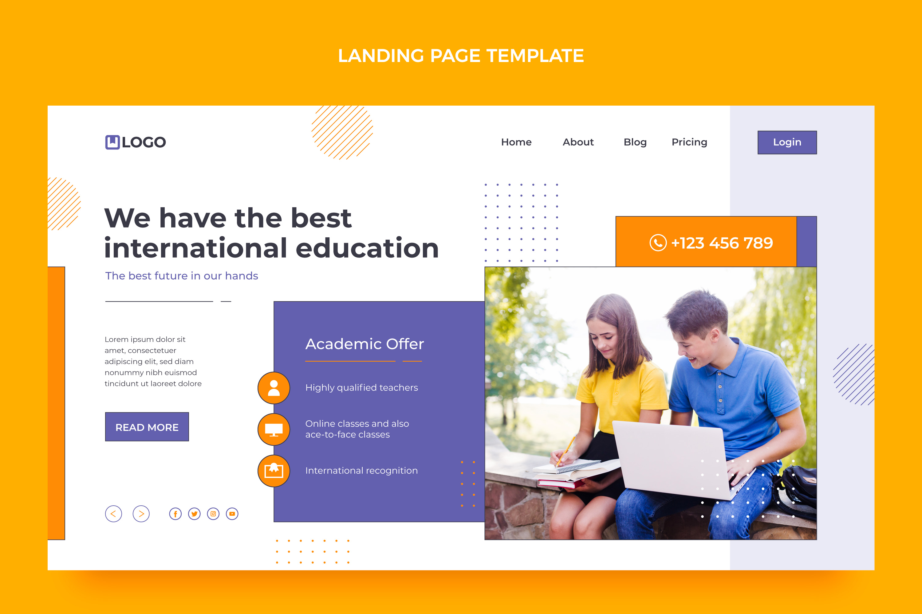 Educational Website Development